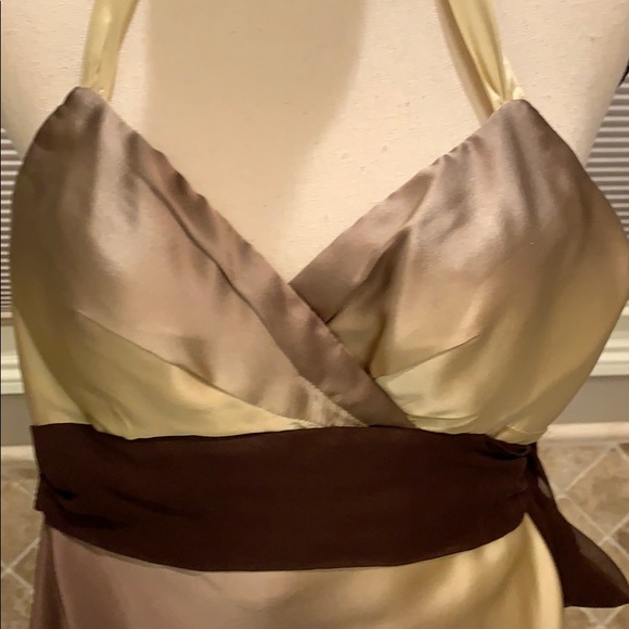 100% silk halter top. Almost vintage! Hee hee. - Picture 2 of 2